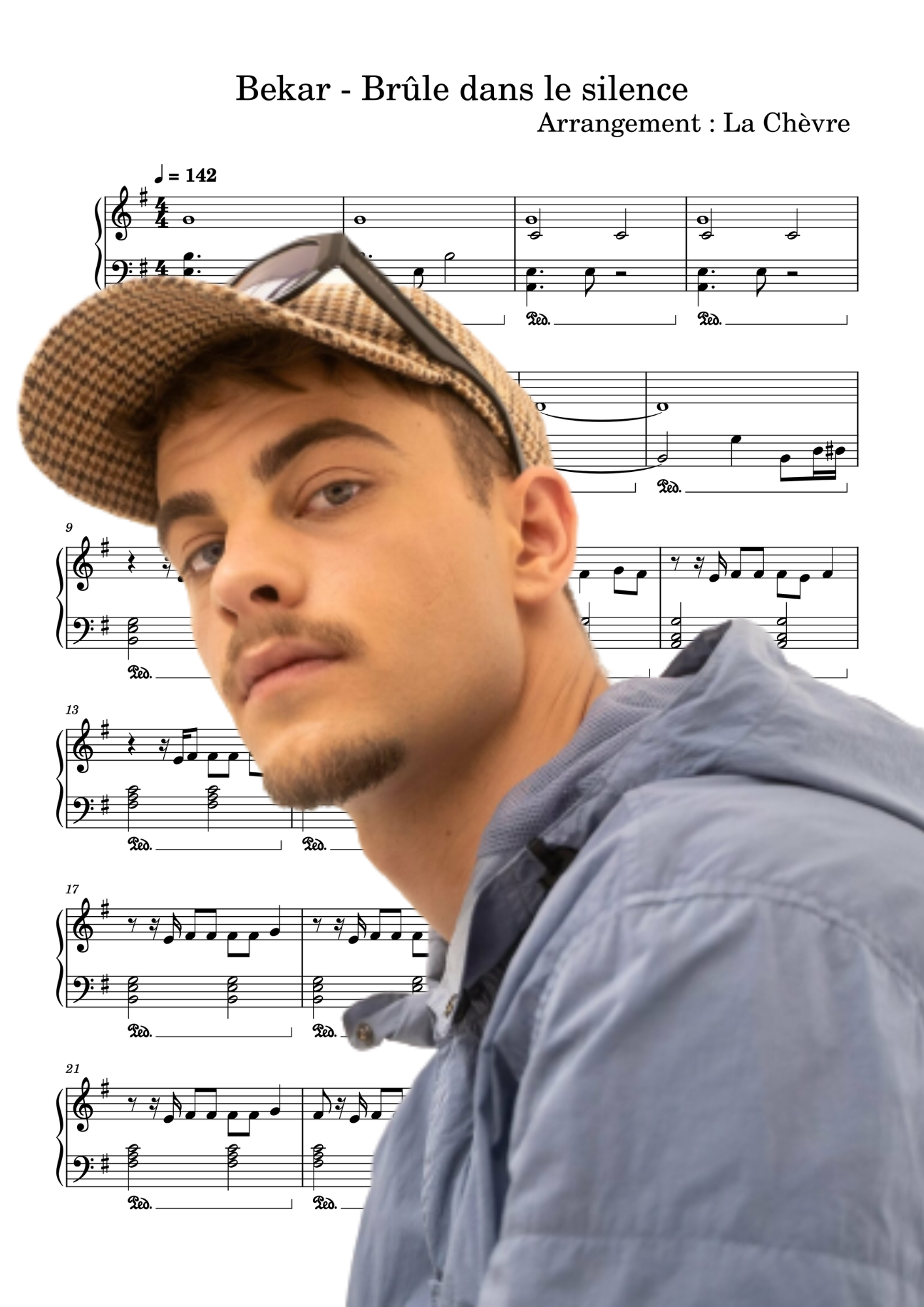 Bekar - Brûle dans le silence (PDF, MIDI, mp3)