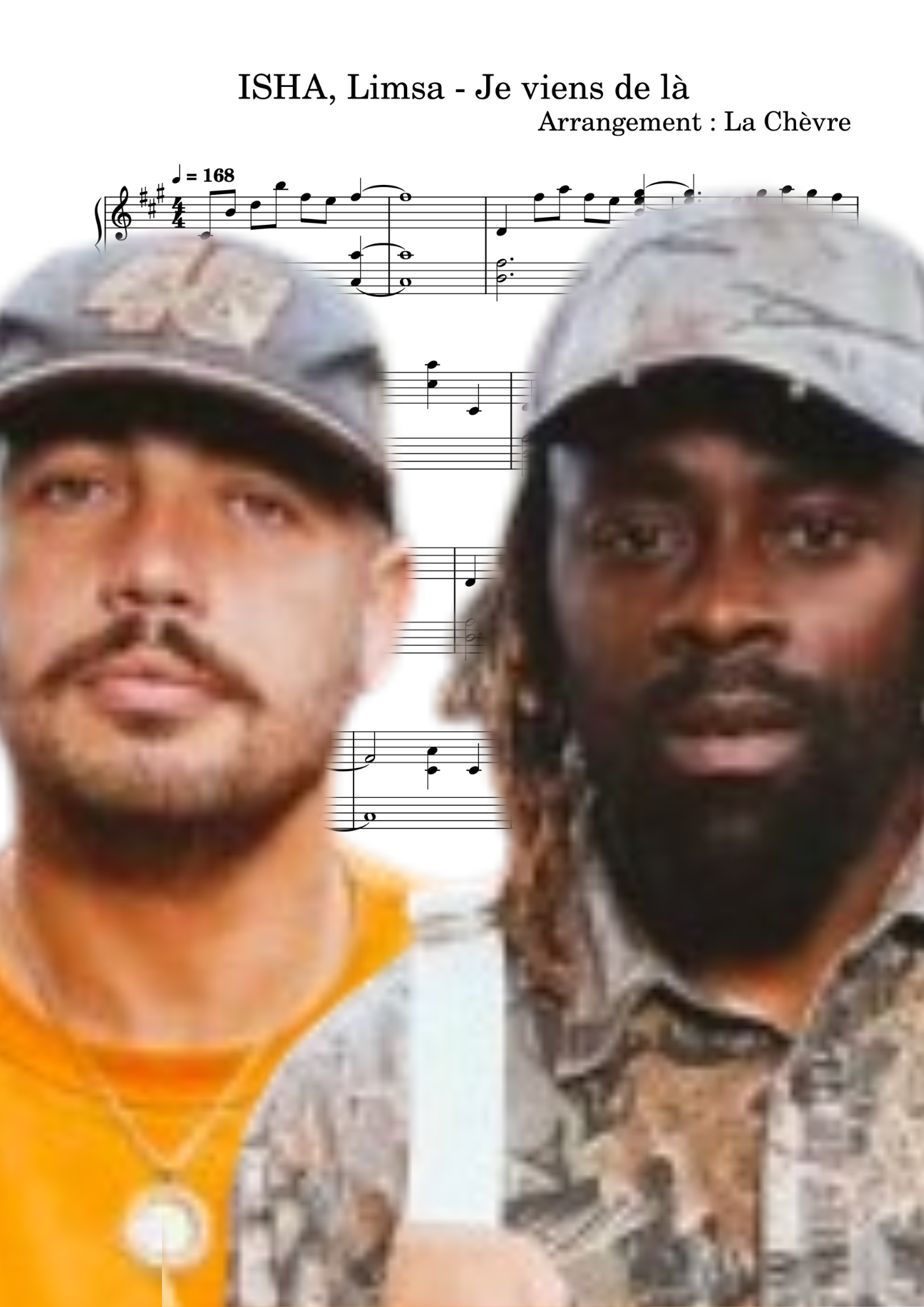 ISHA, Limsa - Je viens de là (PDF, MIDI, mp3)