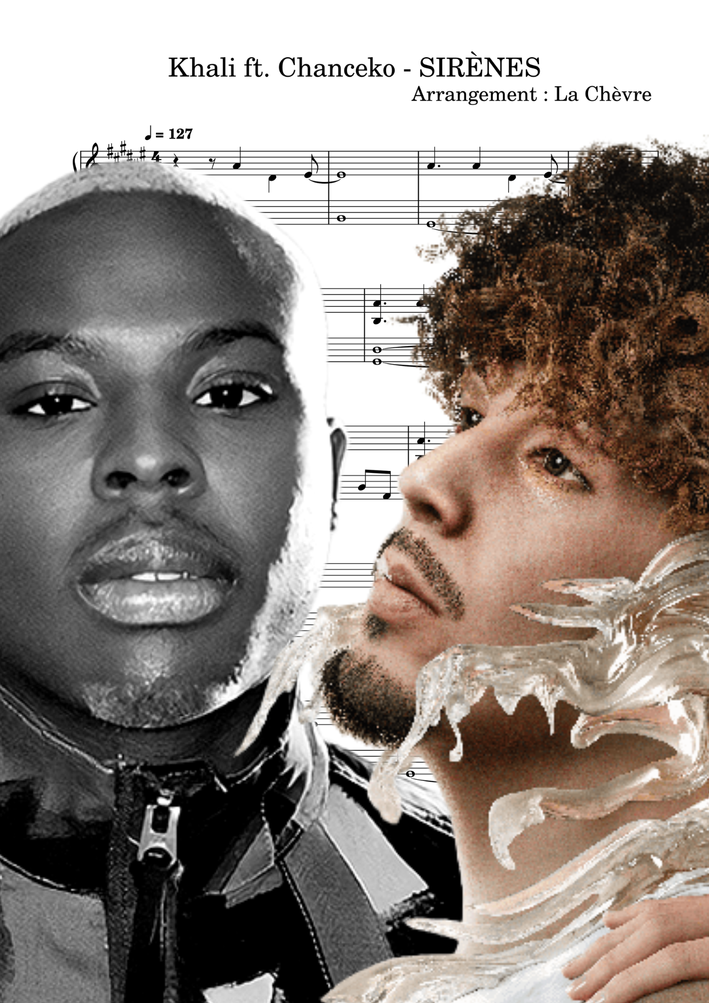 Khali ft. Chanceko - SIRÈNES (PDF, MIDI, mp3)