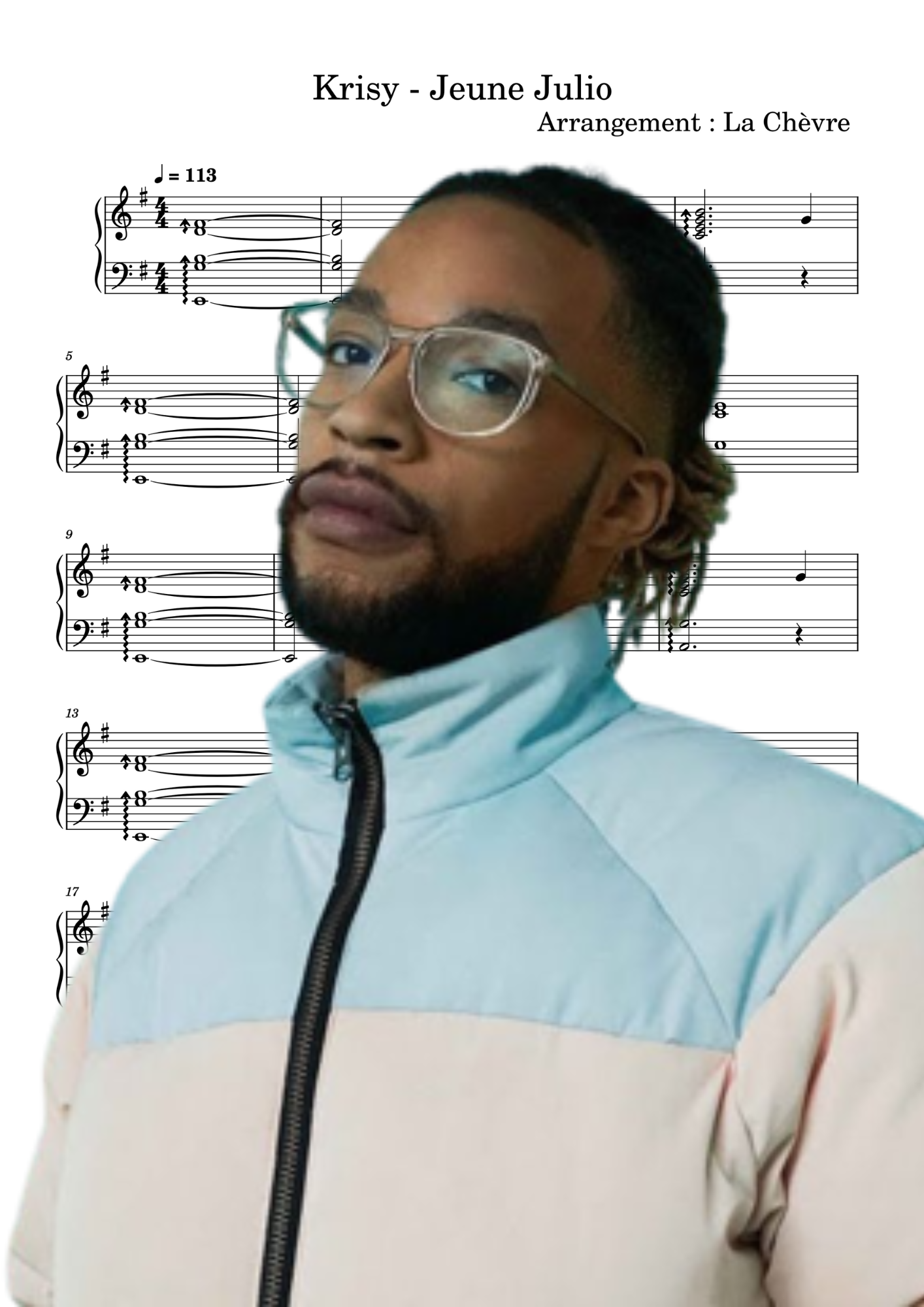 Krisy - Jeune Julio (PDF, MIDI, mp3)