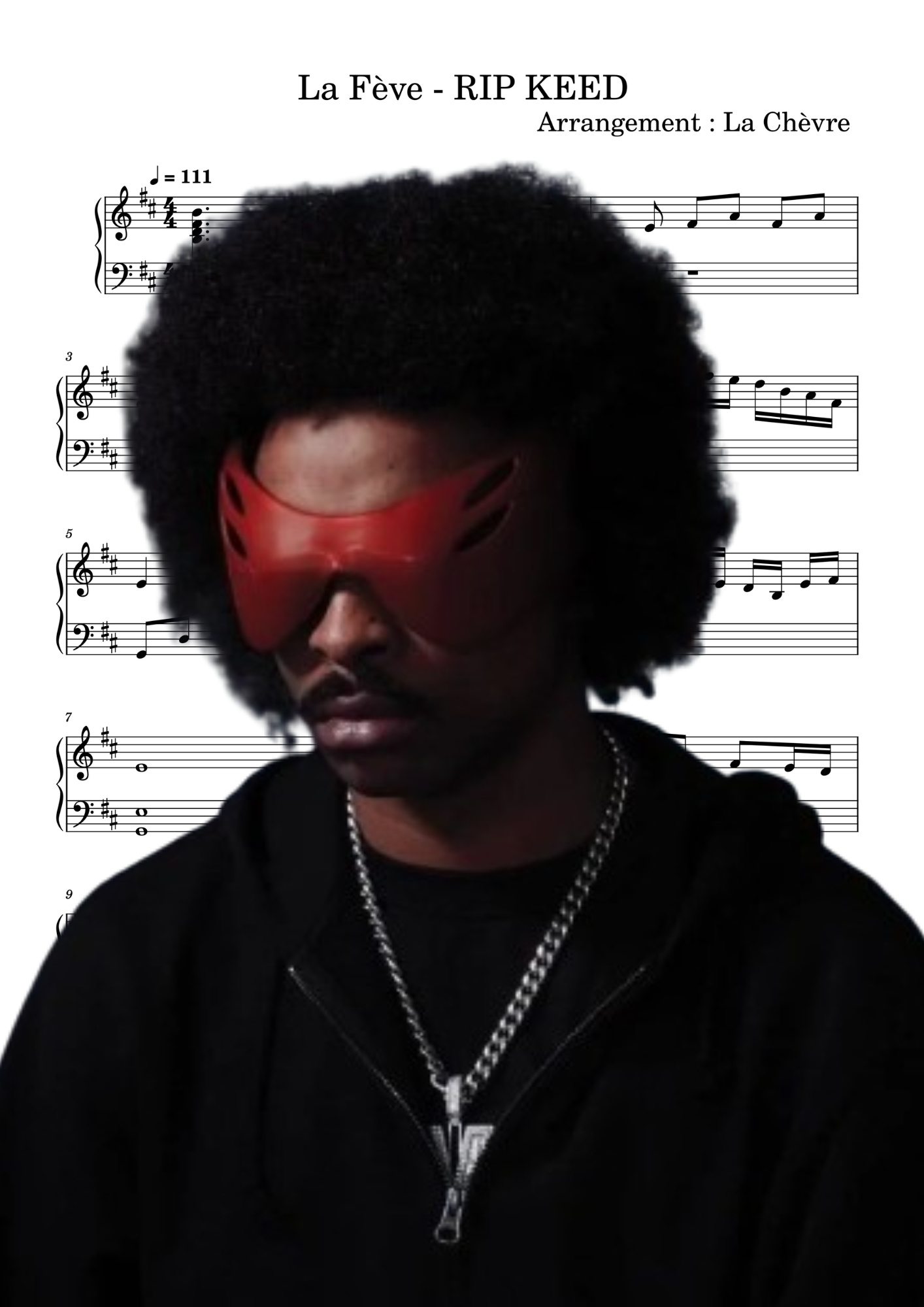 La Fève - RIP KEED (PDF, MIDI, mp3)