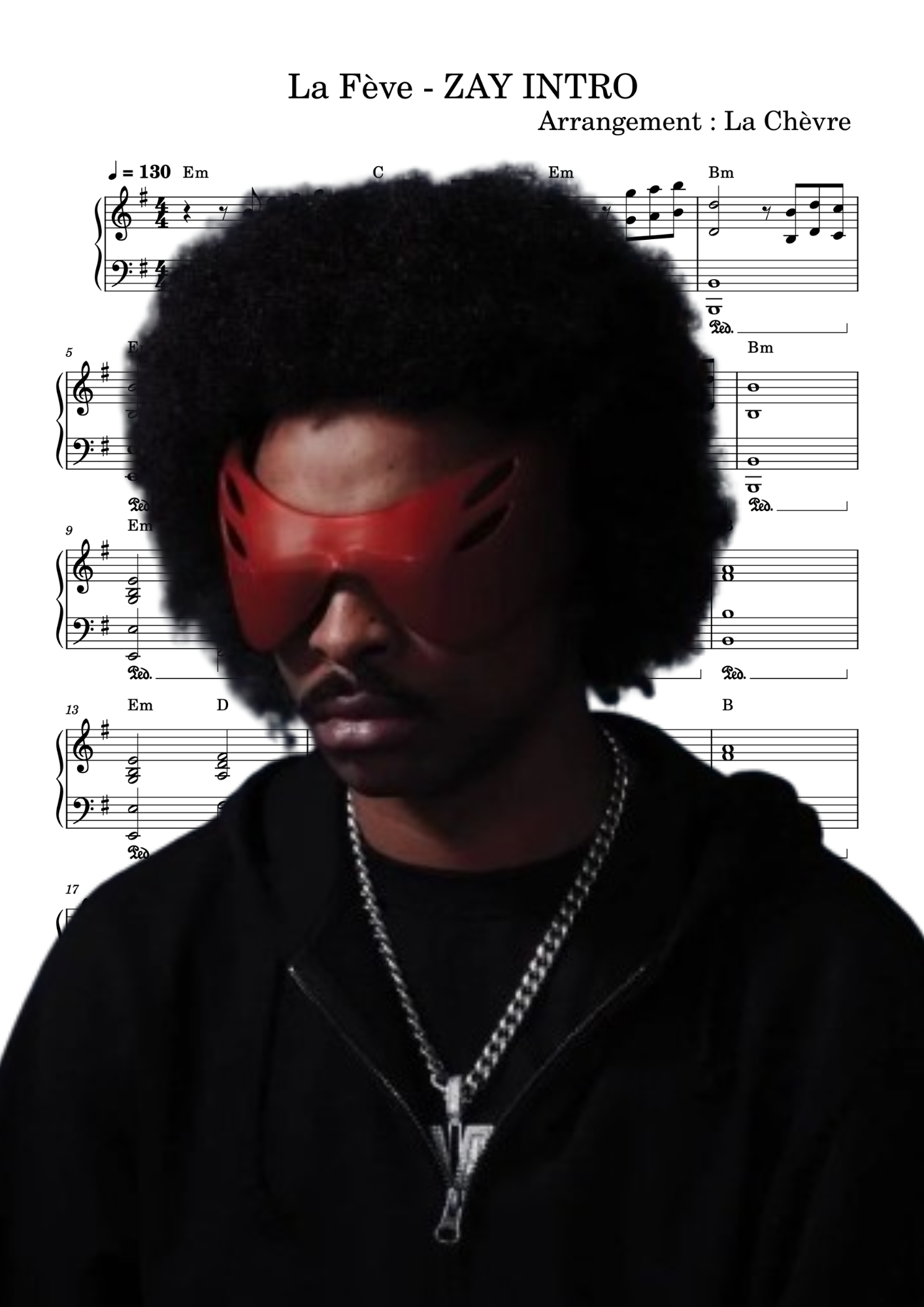 La Fève - ZAY INTRO (PDF, MIDI, mp3)