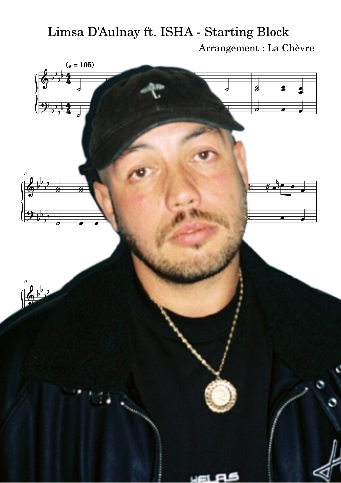 Limsa D'Aulnay ft. ISHA - Starting Block (PDF, MIDI, mp3)