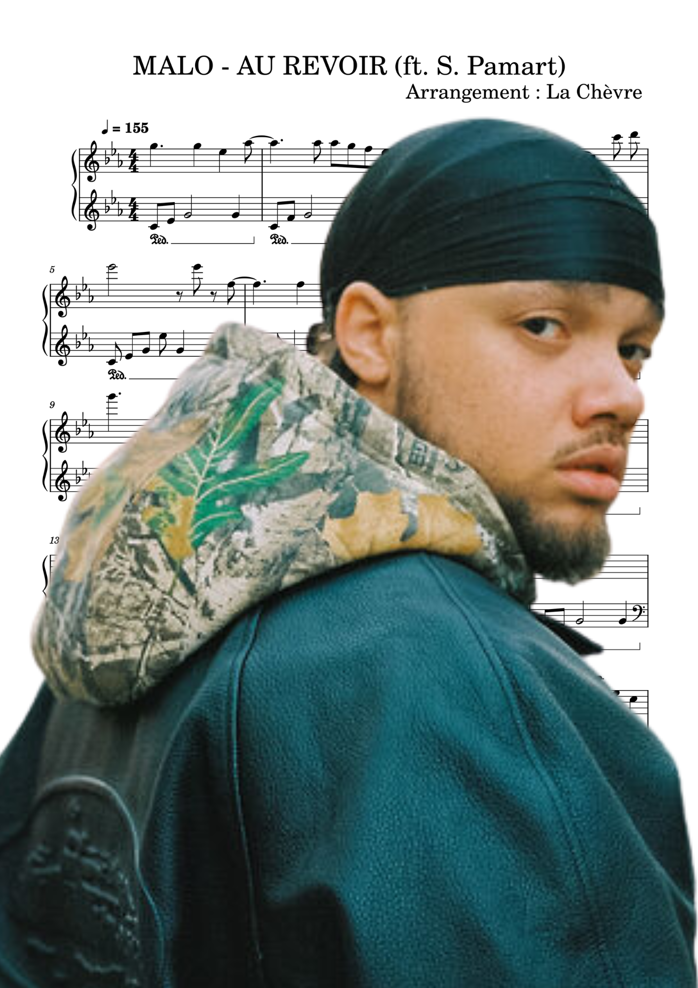 MALO - AU REVOIR (PDF, MIDI, mp3)