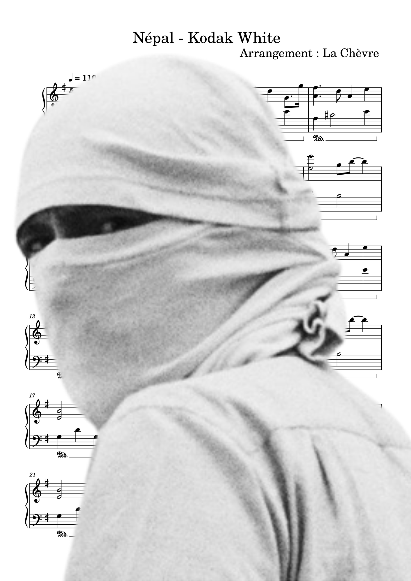 Népal - Kodak White (PDF, MIDI, mp3)