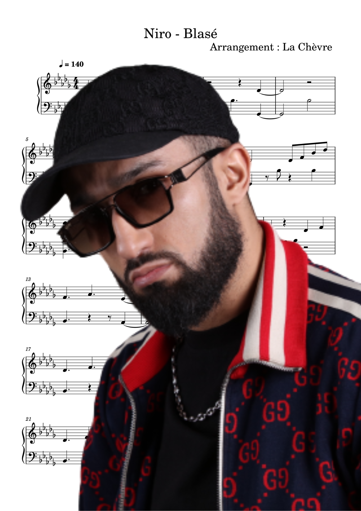Niro - Blasé (PDF, MIDI, mp3)