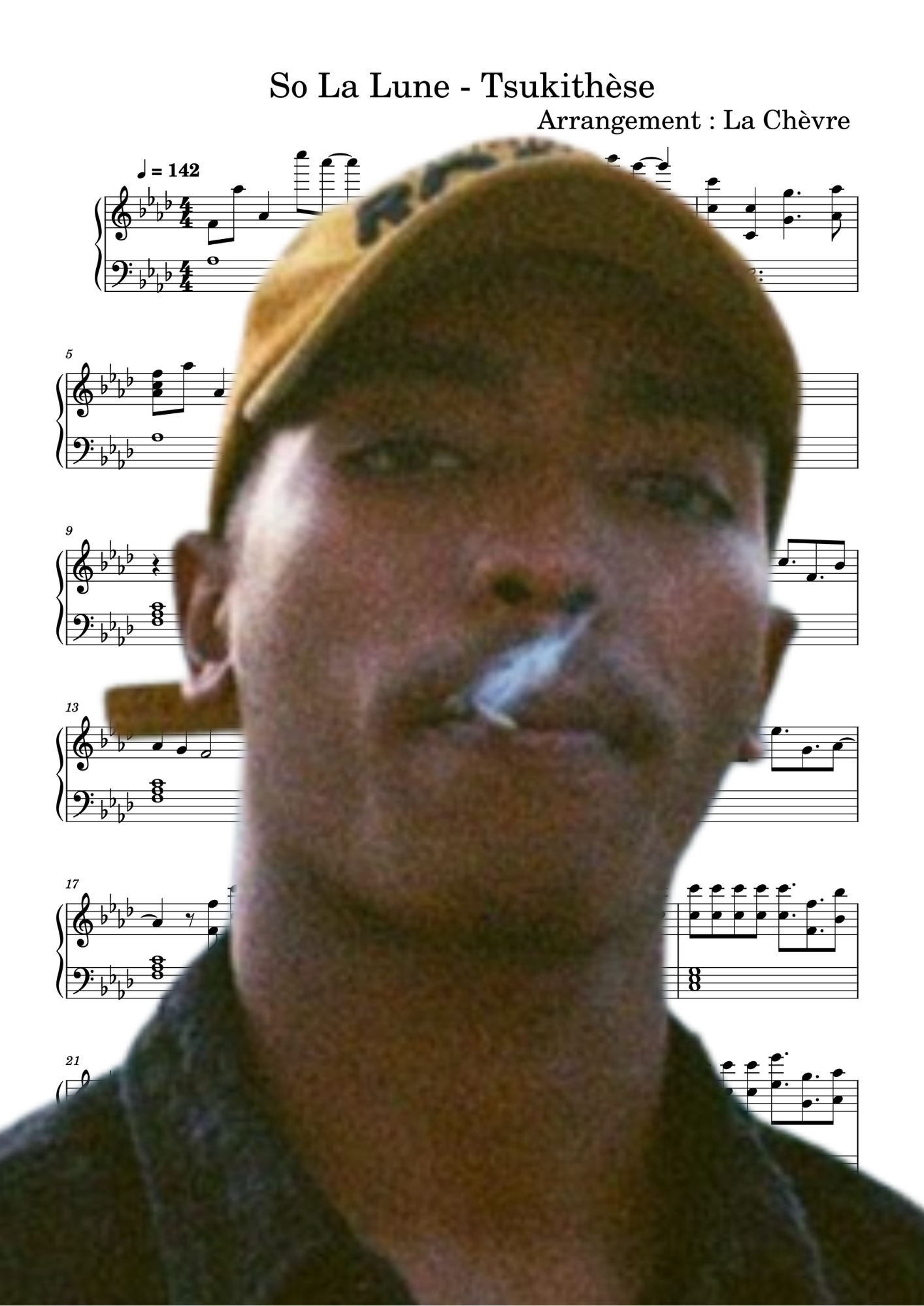 So La Lune - Tsukithèse (PDF, MIDI, mp3)