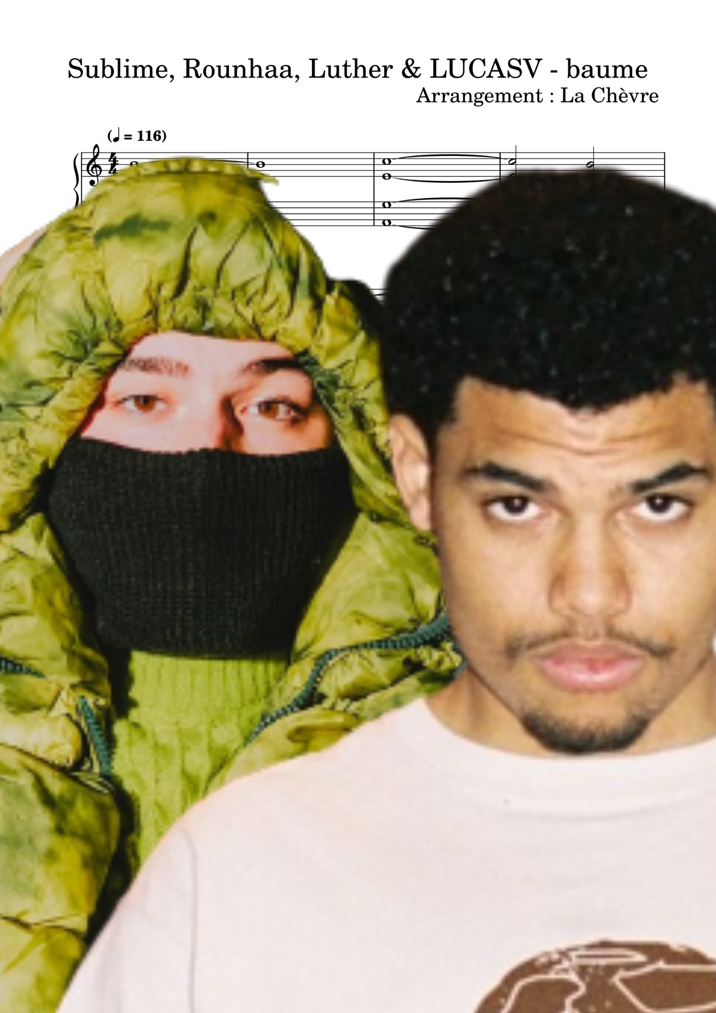 Sublime, Rounhaa, Luther & LUCASV - baume (PDF, MIDI, mp3)