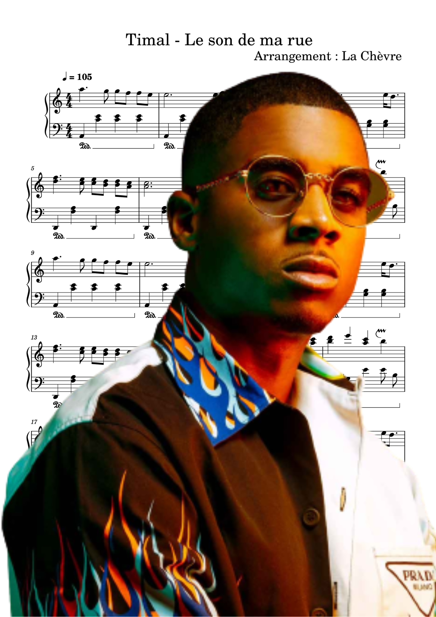 Timal - Le son de ma rue (PDF, MIDI, mp3)