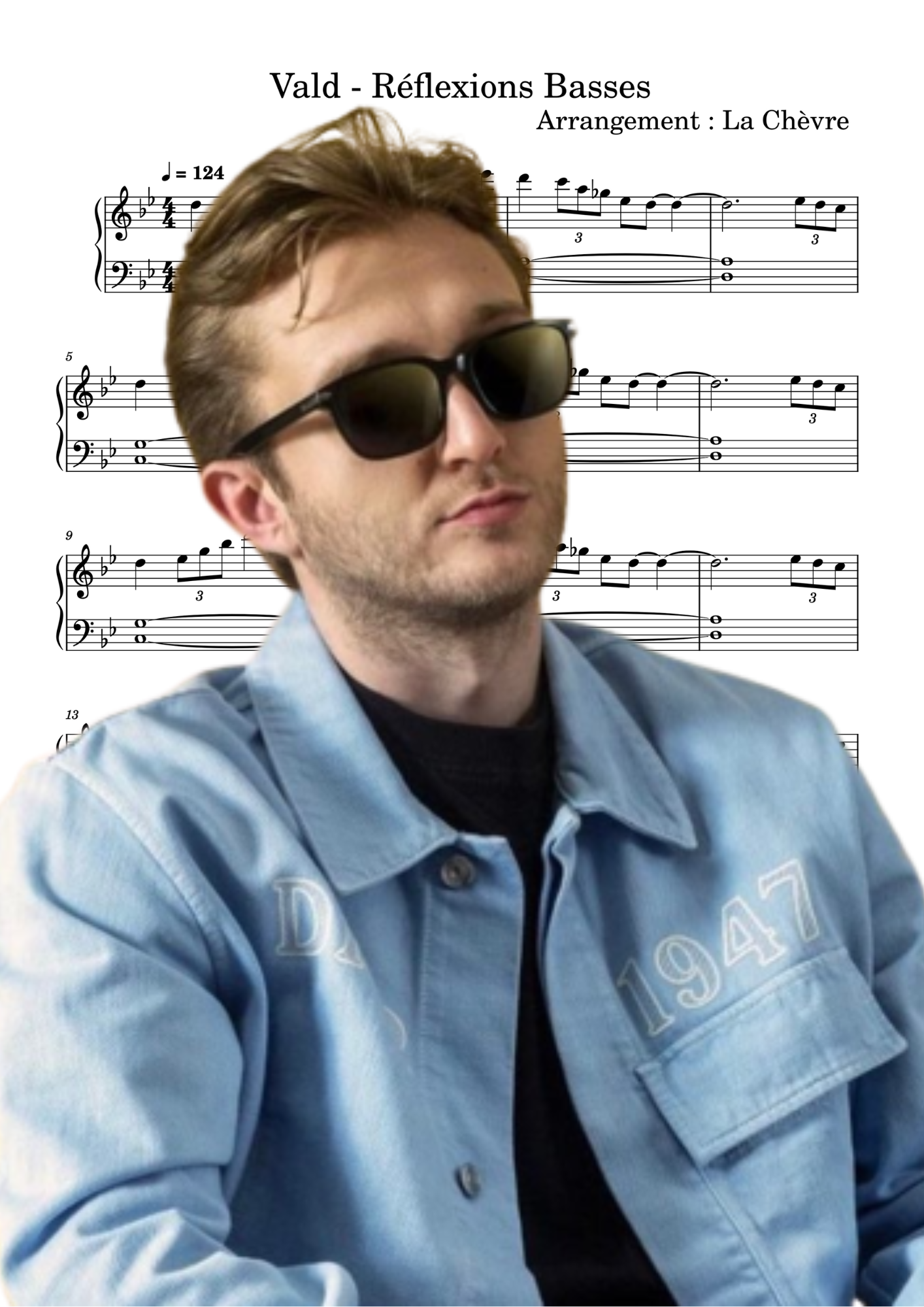 Vald - Réflexions basses (PDF, MIDI, mp3)