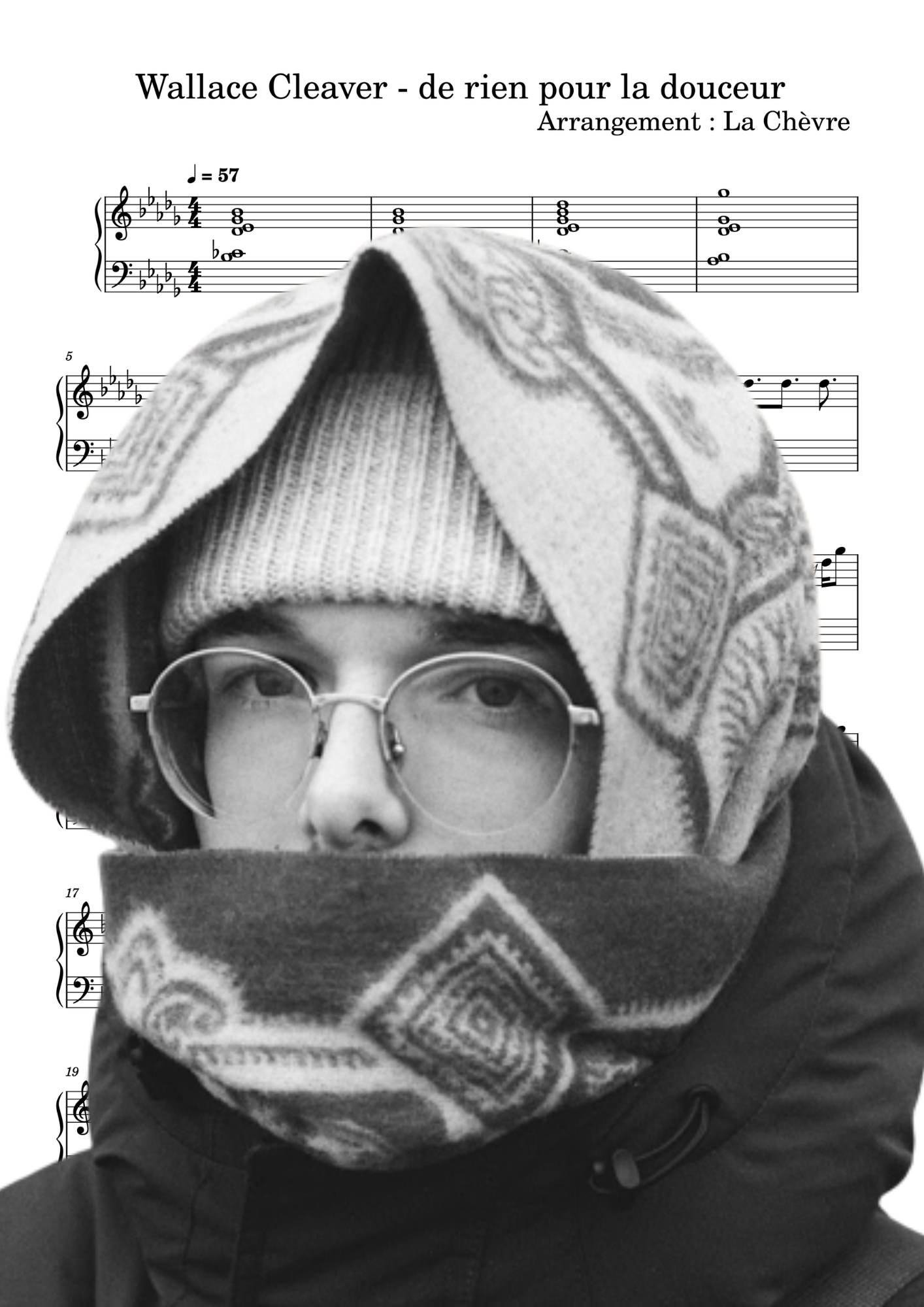 Wallace Cleaver - de rien pour la douceur (PDF, MIDI, mp3)