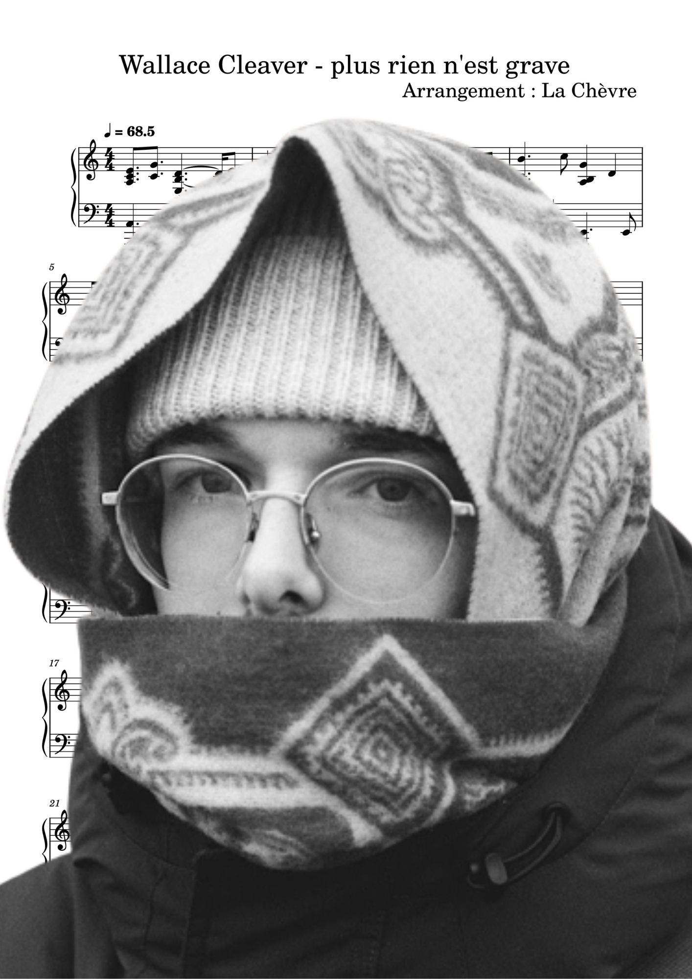 Wallace Cleaver - plus rien n'est grave (PDF, MIDI, mp3)