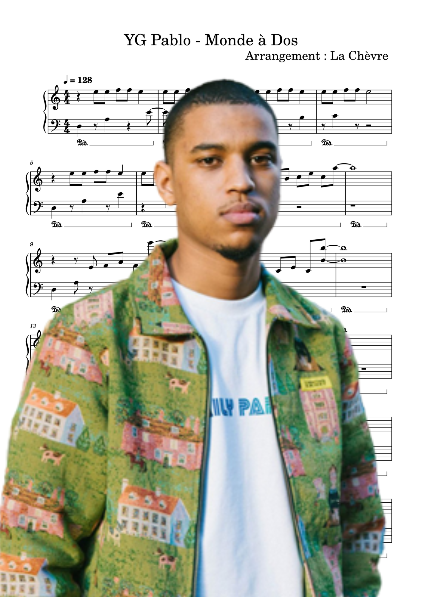 YG Pablo - Monde à Dos (PDF, MIDI, mp3)