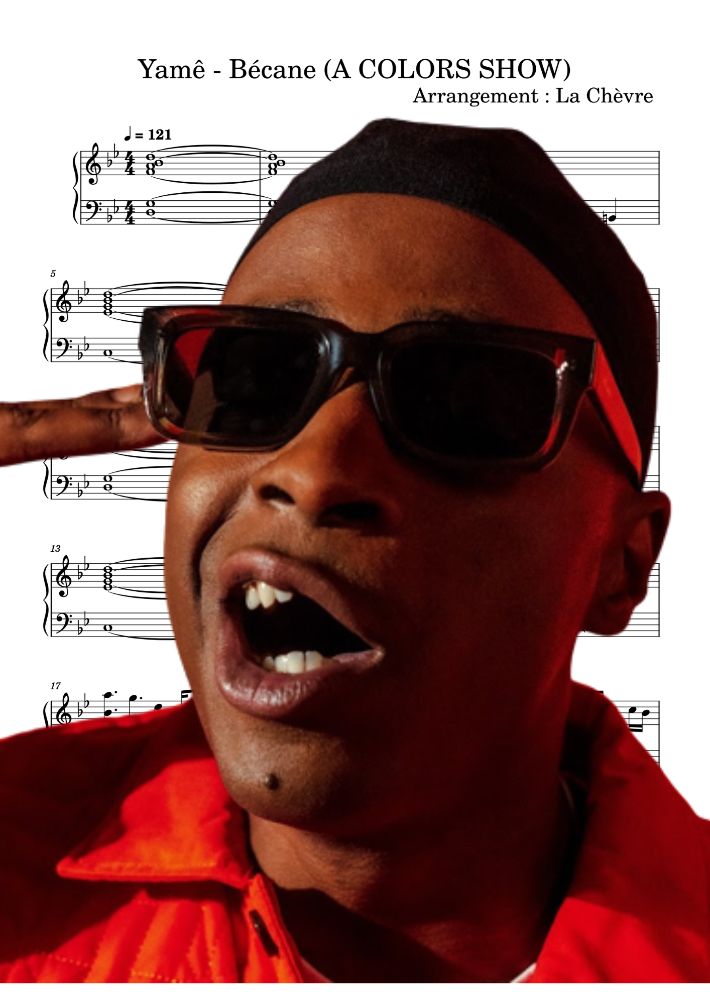 Yamê - Bécane (PDF, MIDI, mp3)