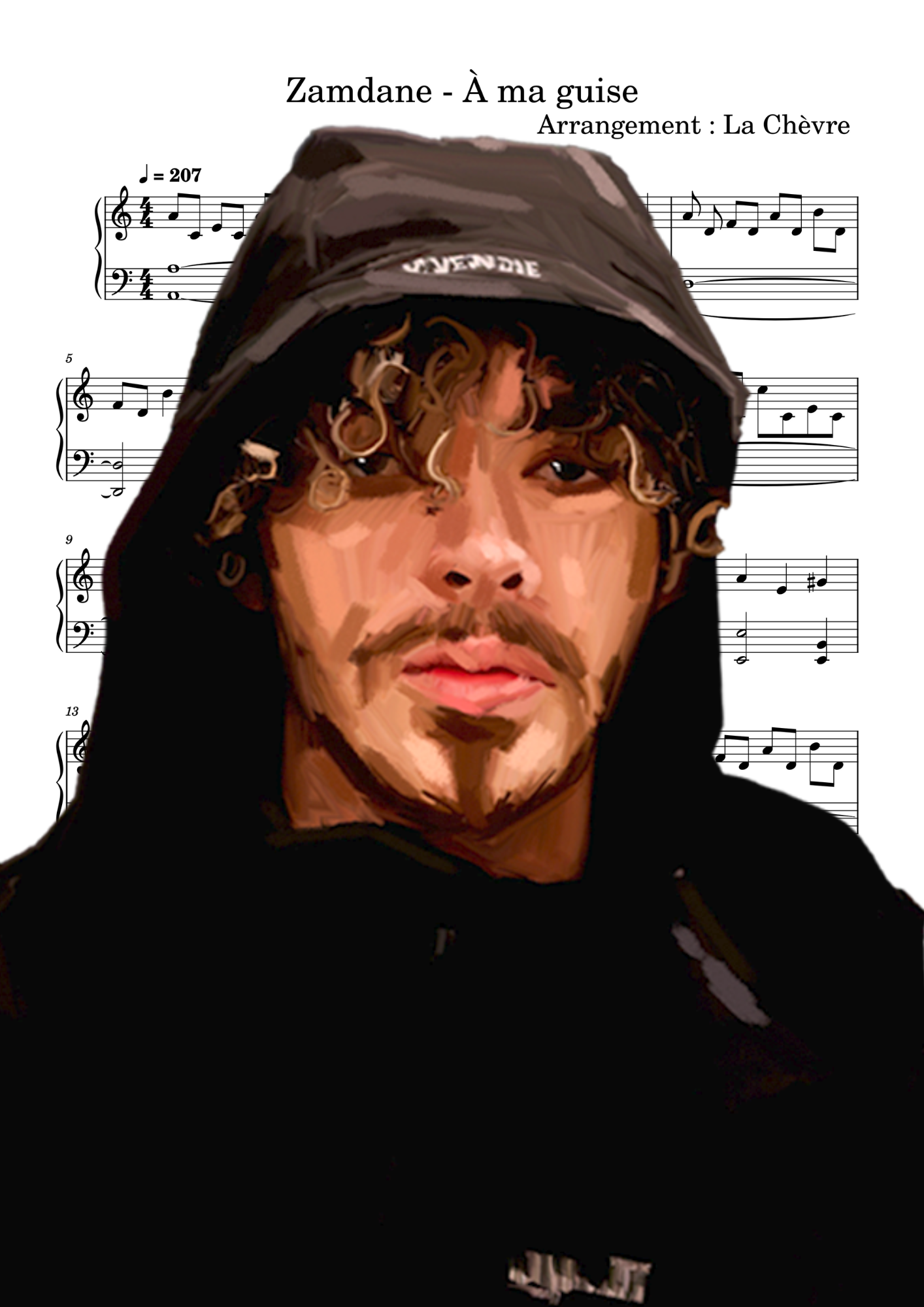 Zamdane - À ma guise (PDF, MIDI, mp3)