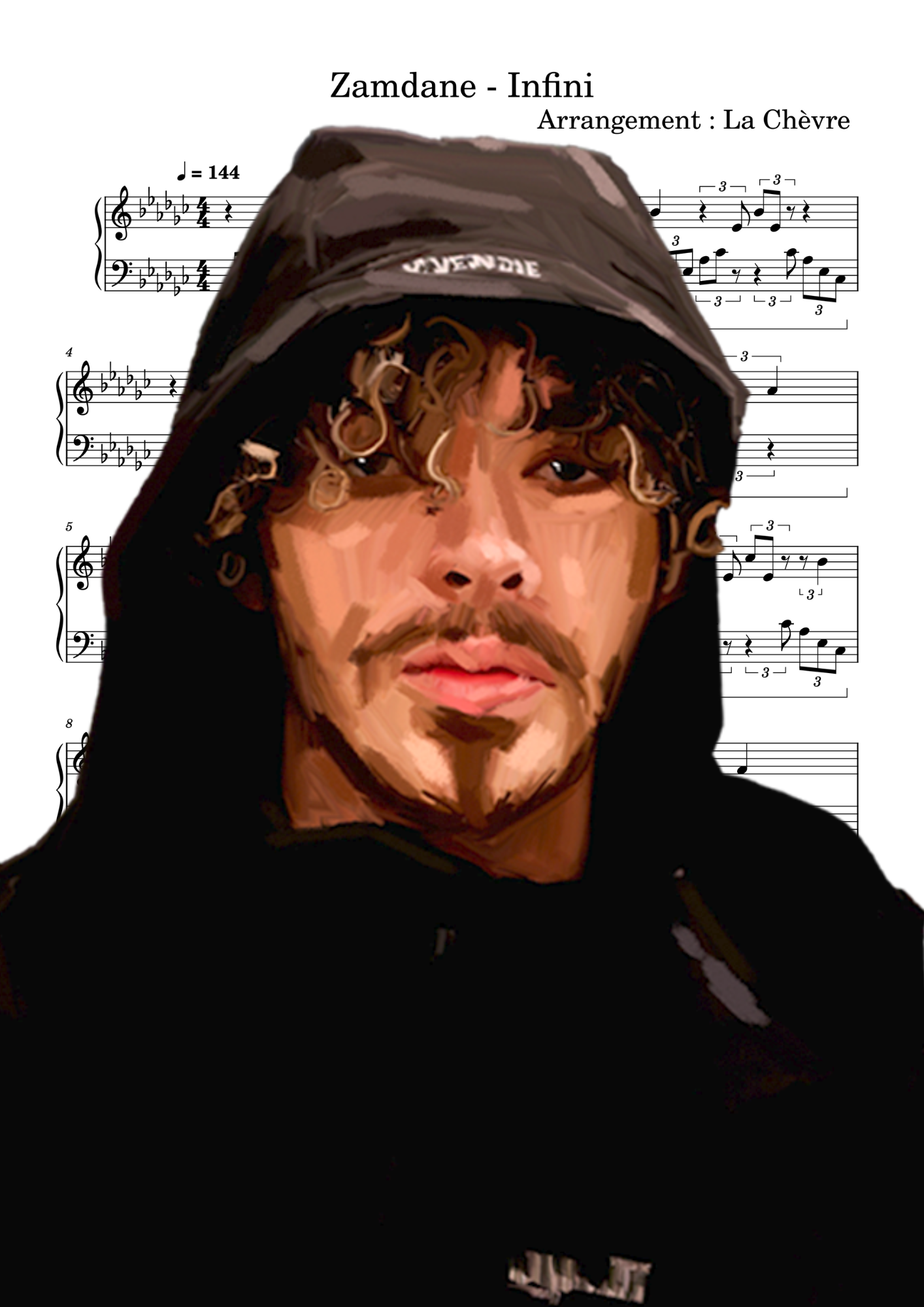 Zamdane - Infini (PDF, MIDI, mp3)