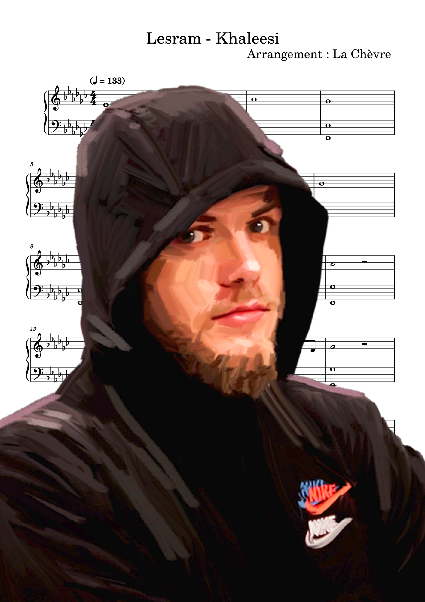 Lesram - Khaleesi (PDF, MIDI, mp3)