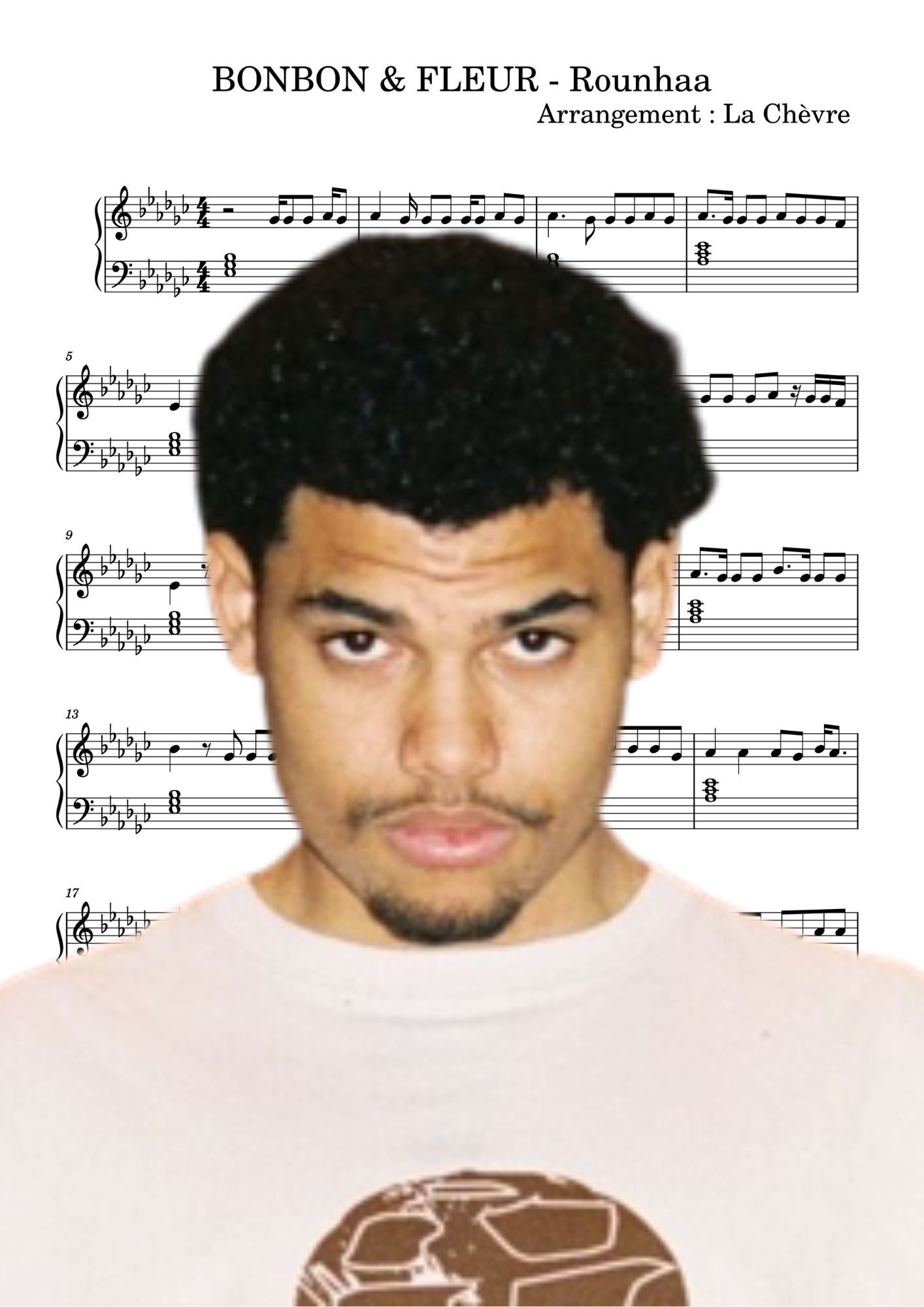 Rounhaa - BONBON & FLEUR (PDF, MIDI, mp3)