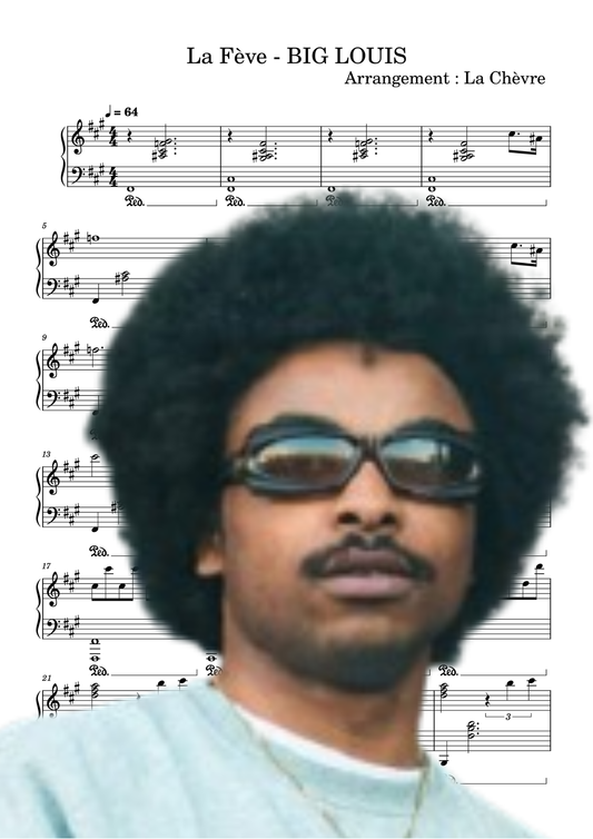 La Fève - BIG LOUIS (PDF, MIDI, mp3)