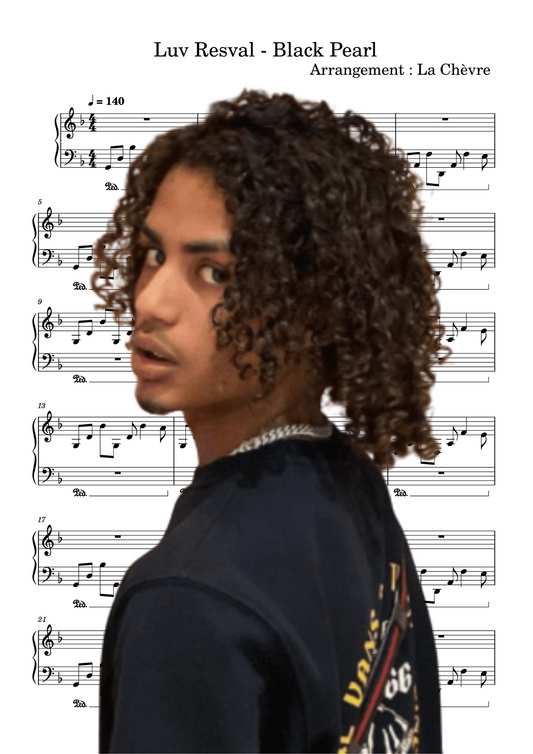 Luv Resval - Black Pearl (PDF, MIDI, mp3)